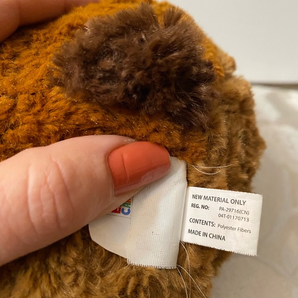 Zoobies Brown Bear Plush 11" With Cloth Book Eric Carle Stuffed Animal Toy - Picture 11 of 15